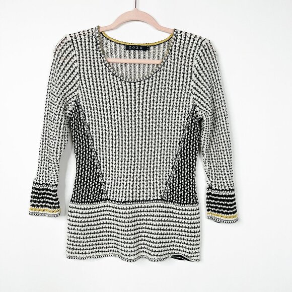 2/$30 ZOZO Openwork Chunky Knit Sweater Large #A0274 TRB2 - Picture 1 of 6